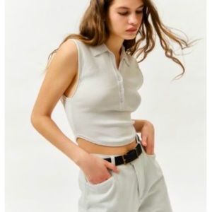 UO August Polo Tank Top